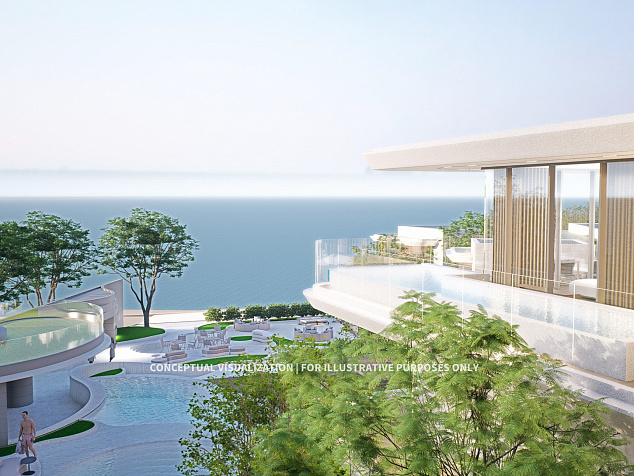 Soondri wongamat beachfront villa новостройка Паттайя